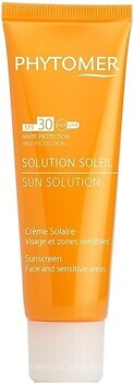 Фото Phytomer солнцезащитный крем для лица и тела Protective Sun Cream Sunscreen SPF 30 50 мл