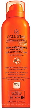 Фото Collistar увлажняющий спрей для загара Moisturizing Tanning Spray SPF 30 200 мл