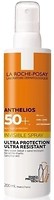 Фото La Roche-Posay солнцезащитный спрей Anthelios Spray Invisible SPF 50+ для чувствительной кожи тела и лица 200 мл