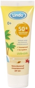Фото Lindo сонцезахисний дитячий крем SPF 50+ 75 мл