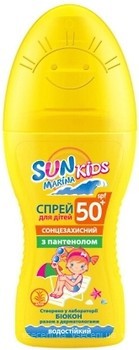 Фото Биокон сонцезахисний дитячий спрей SPF 50+ Sun marina kids 150 мл