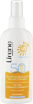 Фото Lirene молочко солнцезащитное для детей Photostable Sun Protection Milk For Kids SPF 50 150 мл