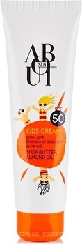 Фото About Sun крем для безпечної засмаги дитячий Kids Cream SPF 50 90 мл