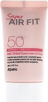 Фото A'pieu солнцезащитный крем для лица Super Air Fit Mild Tinted Sunscreen 01 Pink SPF 50+/PA+++ 50 мл