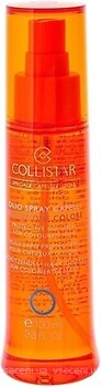 Фото Collistar солнцезащитный спрей для волос Oil Spray For Coloured Hair 100 мл