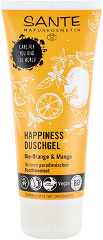 Фото Sante Happiness Duschgel Bio-Orange & Mango биогель для душа Апельсин и манго 200 мл