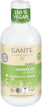 Фото Sante Bio-Minze & Limette гель для душа Мята и Лайм 200 мл