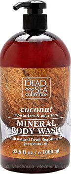 Фото Dead Sea Collection гель для душа с минералами Мертвого моря и маслом кокоса 1 л