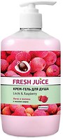 Фото Fresh Juice Litchi & Raspberry крем-гель для душа 750 мл