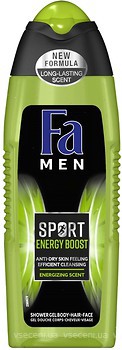 Фото Fa Men Sport Energy Booster гель для душа 250 мл