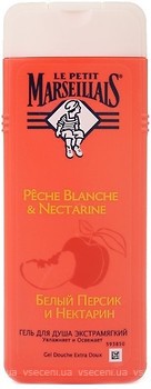 Фото Le Petit Marseillais Peche Blanche & Nectarine гель для душа Белый персик и нектарин 400 мл