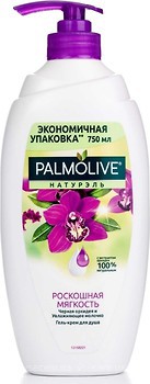 Фото Palmolive Натурэль Роскошная мягкость крем-гель для душа Черная орхидея и молочко 750 мл