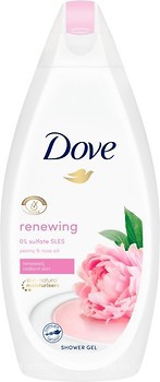 Фото Dove Renewing крем-гель для душа Пион и масло розы 250 мл