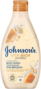 Фото Johnson's гель для душа с йогуртом, овсом и медом Body Care Vita-Rich Smoothies 250 мл