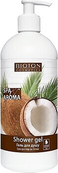 Фото Bioton Cosmetics гель для душу с кокосовым маслом Spa & Aroma Shower Gel 750 мл
