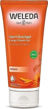 Фото Weleda гель для душа Arnika Energy Shower Gel 200 мл