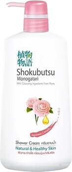 Фото Shokubutsu Monogatari крем-гель для душа Японская камелия Japanese Camelia Shower Cream 500 мл