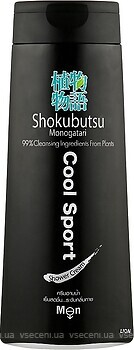 Фото Shokubutsu Monogatari крем-гель для душа Освежающий Cool Sport Shower Cream 200 мл