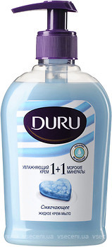 Фото Duru жидкое крем-мыло 1+1 Крем и Морские минералы 300 мл