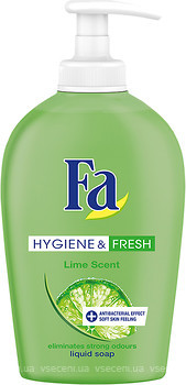 Фото Fa жидкое мыло Hygiene & Fresh Лайм 250 мл