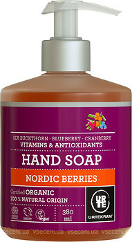 Фото Urtekram жидкое мыло Hand Soap Nordic Berries Ягоды 380 мл