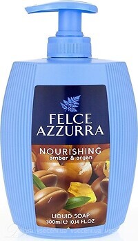 Фото Felce Azzurra жидкое мыло Nutriente Ambra & Argan Янтарь и Аргана 300 мл