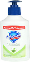 Фото Safeguard жидкое мыло Алоэ 225 мл