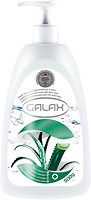 Фото Galax жидкое мыло антибактериальное с экстрактом алоэ п/б с дозатором 500 г
