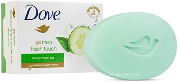 Фото Dove крем-мыло Go Fresh Огурец и зеленый чай 135 г