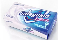 Фото Safeguard туалетное мыло Delicate Деликатное 90 г
