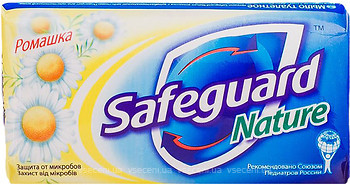 Фото Safeguard туалетное мыло Nature Ромашка 90 г