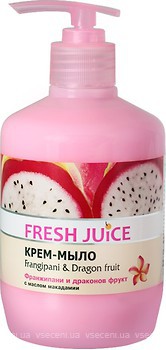 Фото Fresh Juice жидкое крем-мыло Frangipani & Dragon Fruit п/б с дозатором 460 мл