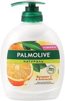 Фото Palmolive жидкое крем-мыло Натурэль Витамин C и апельсин 300 мл