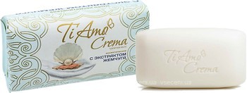 Фото Ti Amo Crema косметическое мыло с экстрактом жемчуга 140 г