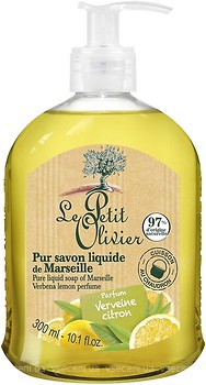 Фото Le Petit Olivier жидкое мыло Лимон и вербена п/б с дозатором 300 мл