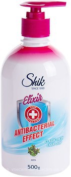 Фото Шик жидкое мыло Elixir Antibacterial Effect Классическая свежесть с экстрактом мяты п/б 500 г