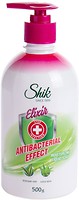 Фото Шик жидкое мыло Elixir Antibacterial Effect Увлажнение с экстрактом алоэ вера и зеленого чая п/б 500 г