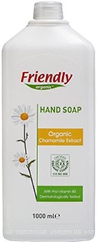 Фото Friendly Organic жидкое мыло с экстрактом ромашки п/б 1 л