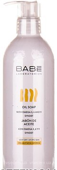 Фото BABE Laboratorios жидкое масляное мыло Oil Soap для сухой и атопичной кожи п/б с дозатором 500 мл