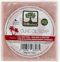 Фото BioSelect твердое мыло Olive oil soap Exotic С оливковым маслом 200 г