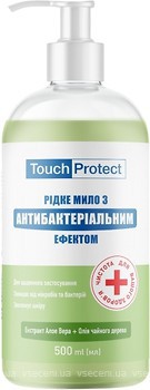 Фото Touch Protect жидкое мыло антибактериальное Алоэ вера и чайное дерево 500 мл