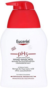 Фото Eucerin жидкое мыло для рук рН5 Handwash Oil для сухой и чувствительной кожи 250 мл