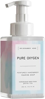 Фото Mr.Scrubber мыло-пенка для рук и тела Perfumed Hand & Body Foarming Soap Pure Oxygen Чистый кислород 450 мл
