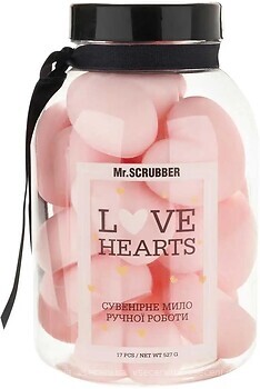 Фото Mr.Scrubber твердое мыло Handmade Soap Love Hearts Pink 527 г