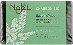 Фото Najel твердое мыло Savon d’Alep Aleppo Soap Organic Charcoal с органическим углем 100 г