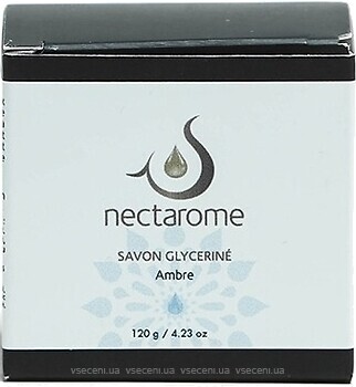 Фото Nectarome твердое мыло Savon glycerine Ambre с амброй 120 г
