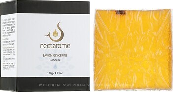 Фото Nectarome твердое мыло Savon glycerine Cannelle с корицей 120 г