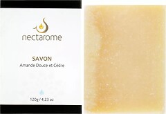 Фото Nectarome твердое мыло Savon Amande douce et Cedre Миндальное масло и кедр 120 г