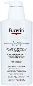 Фото Eucerin масло для ванны и душа Atopi Control Bath & Shower Oil для атопичной кожи 400 мл