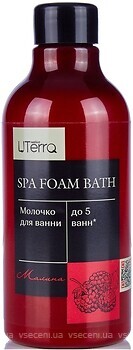 Фото UTerra молочко для ванны Spa Foam Bath Малина 300 мл